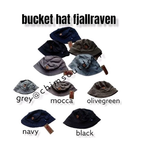 BUCKET HAT / TOPI BUCKET HAT / BUCKET HAT FJALLRAVEN
