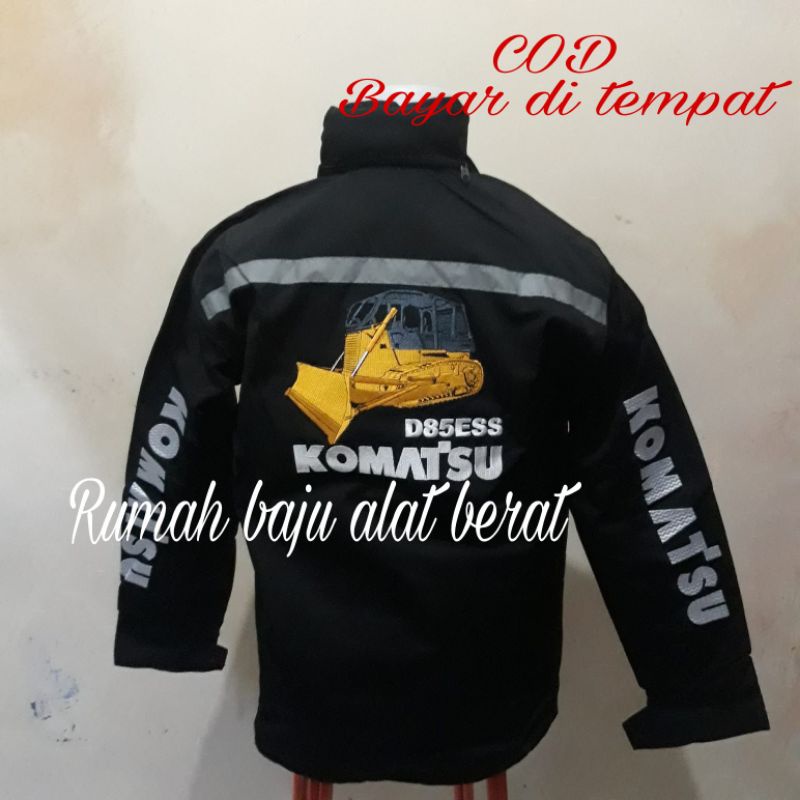 Jaket Komatsu Dozer  jaket buldozer jaket alat berat