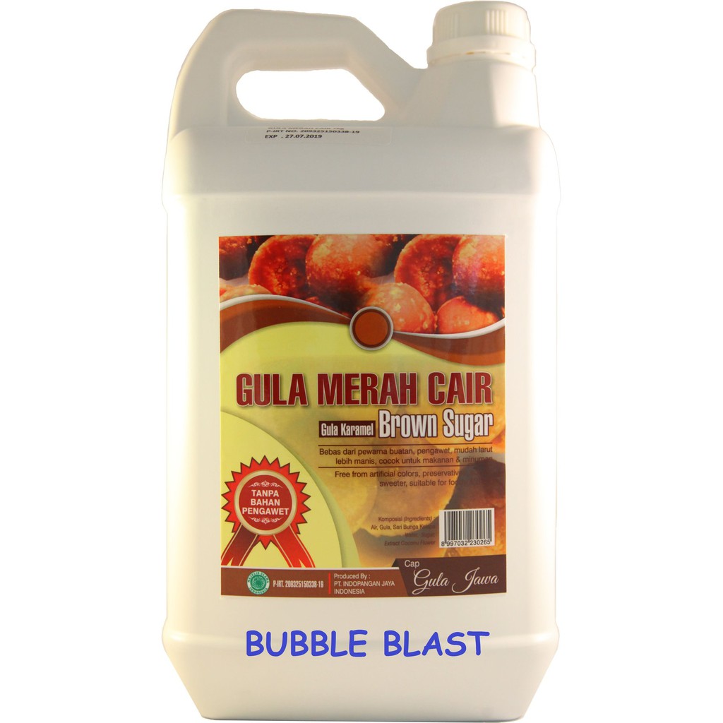 

Premium Gula Merah Cair - 7kg Termurah