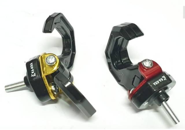 Gantungan motor twins cakar 2 universal, Gantungan barang kuat
