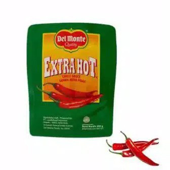 

Delmonte Saus Extra Hot Pouch 200 GR