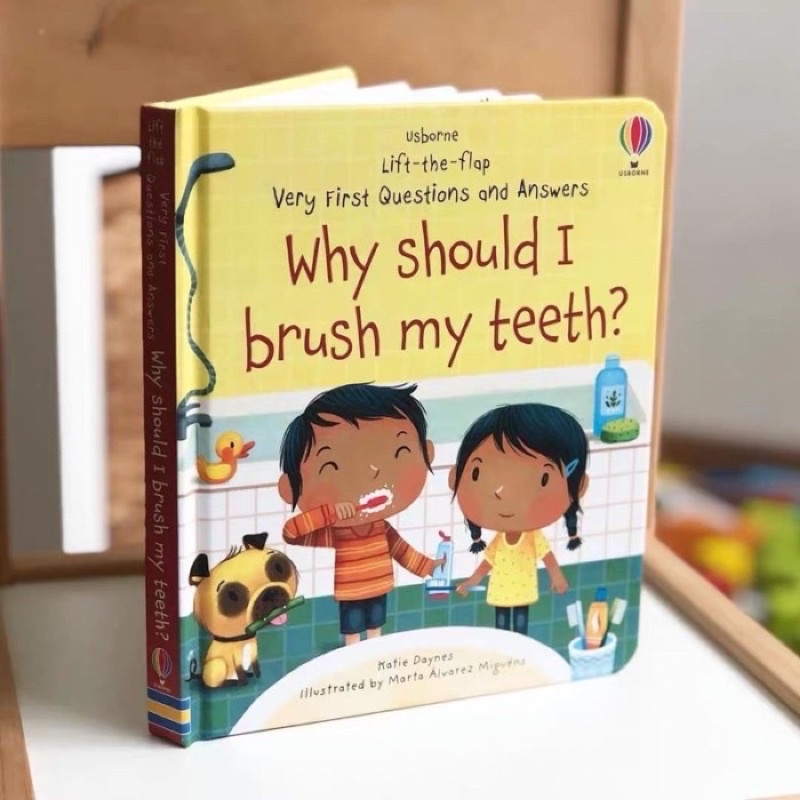 Usborne Lift-the-Flap Very First Q&amp;A - Why Should I Brush My Teeth?