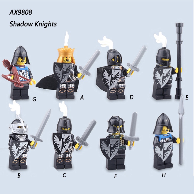 Ax9808 Mainan Action Figure Shadow Knights Minifigures Untuk Hadiah Anak