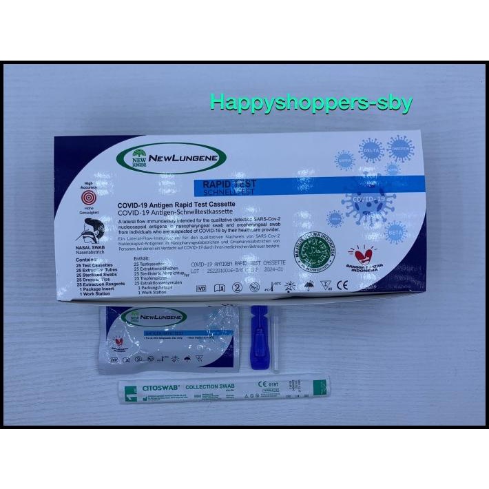 New Lungene Antigen Swab Kit