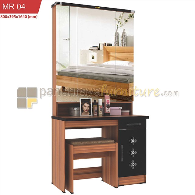  Meja Rias ROMARO  MR 04 Italian Walnut Shopee Indonesia