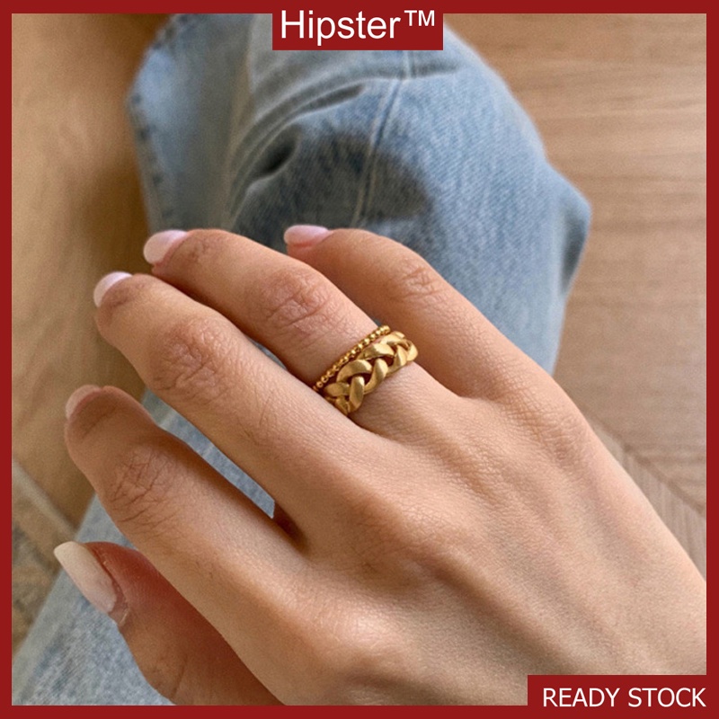 Japanese Entry Lux Woven Twisted Index Finger Ring