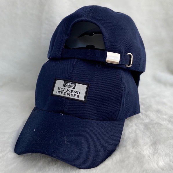 Topi Bisbol Distro Kekinian Murah Bordir Gaya Korea Pria Wanita Weekend Offender WO