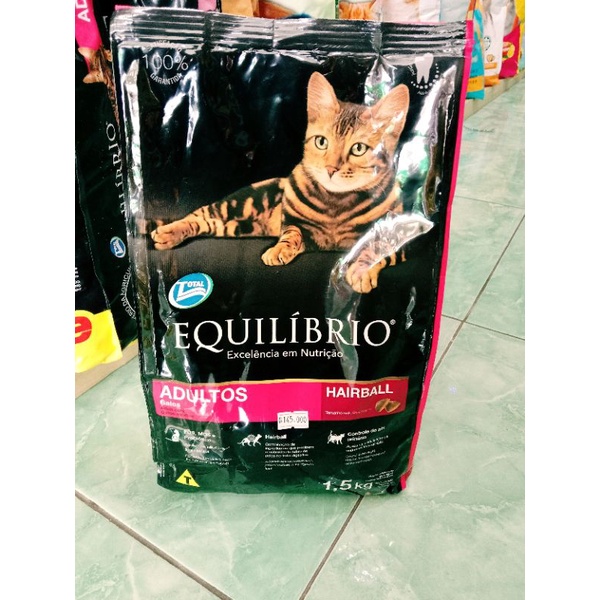 EQUILIBRIO ADULT 1.5KG / Makanan kucing Equil adult frespack 1,5kg