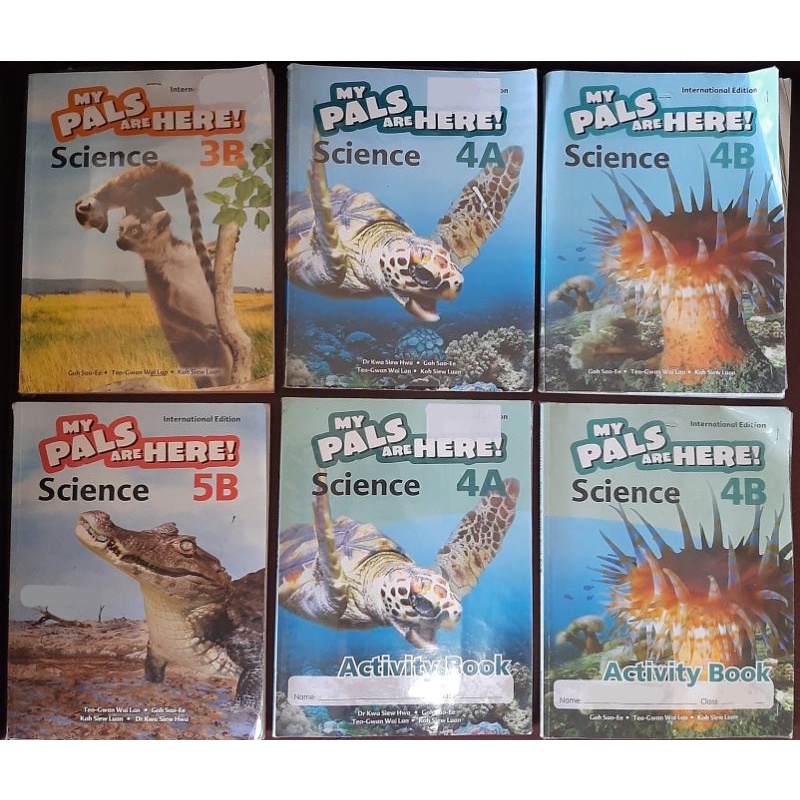 

Buku My Pals are Here Science 3B, 4A, 4B, 5B, Activity Book 4A, 4B
