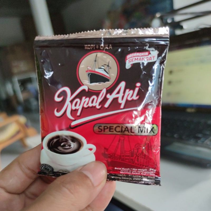 

MURAH GILA !! Kopi Sachet Kapal Api Special Mix Bubuk 1 SACHET Murah