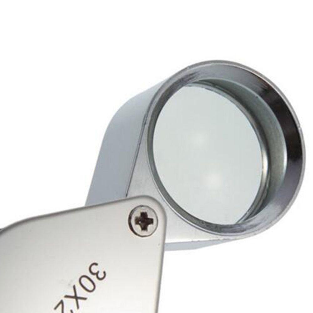 Lanfy Eye Loupe New 30x21mm Mudah Digunakan Loop Eye 30X Kaca Glass Diamond Magnifier Perhiasan