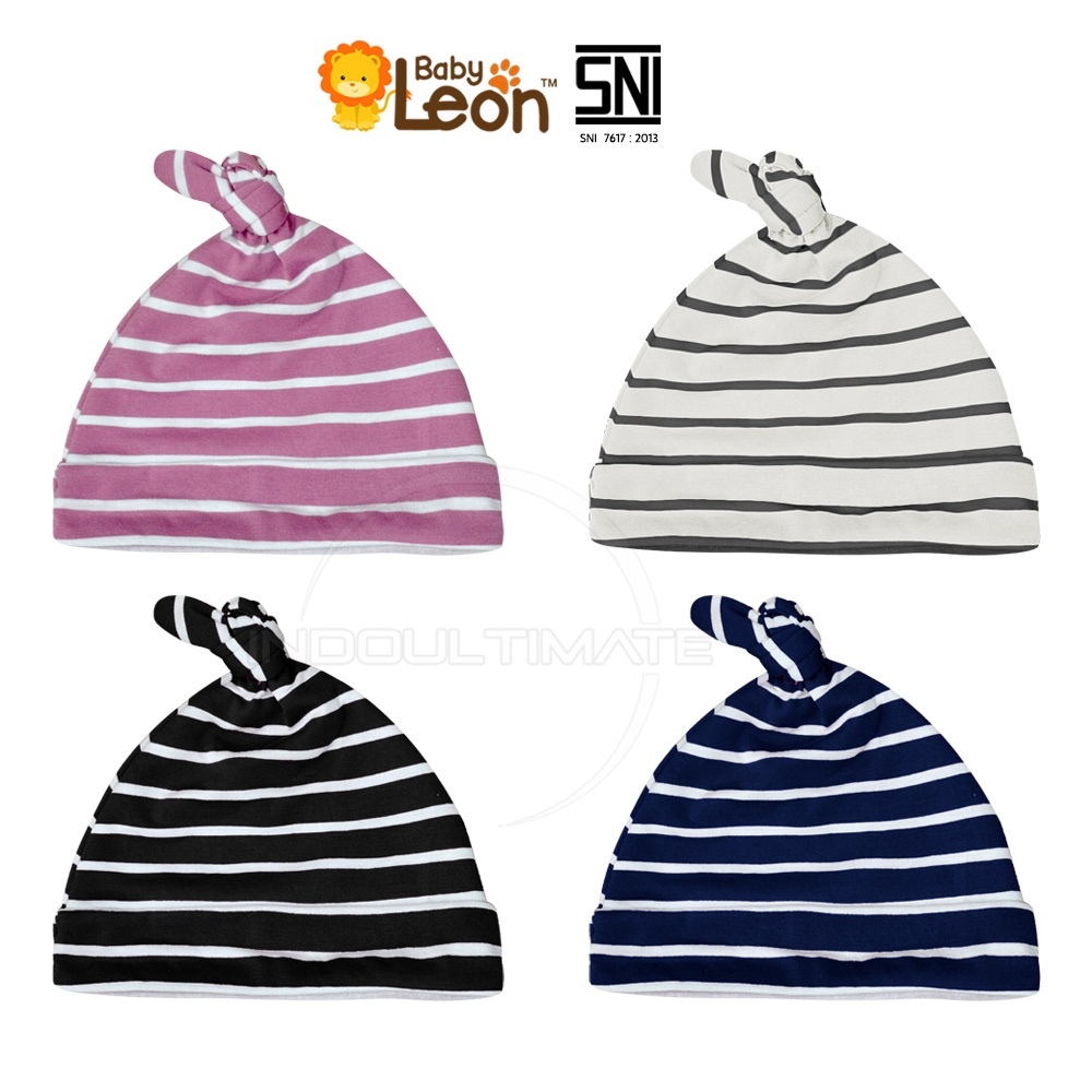 Topi Bayi Kuncir Kupluk Bayi Topi Bayi Newborn BABY LEON Topi Anak Bayi Baru Lahir BH-801 Topi Bayi Laki Laki Perempuan Topi Bayi Baru Lahir Perlengkapan Bayi Baru Lahir