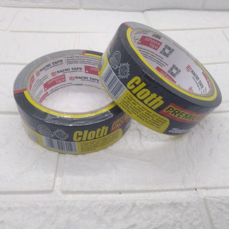 

lakban jilid hitam nachi 35mm/cloth tape nachi 35