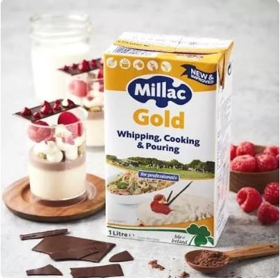 

Millac GOLD Whipping Cooking & Pouring Cream 1 L Krim Kue dan Masak