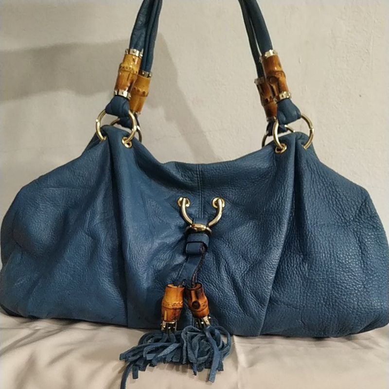 Preloved tote bag kulit mantul