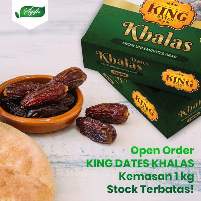 

Kurma khalas king 500 gram premium vacum