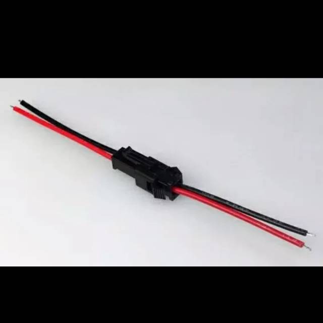 Konektor sepasang 2 pin DC soket connector