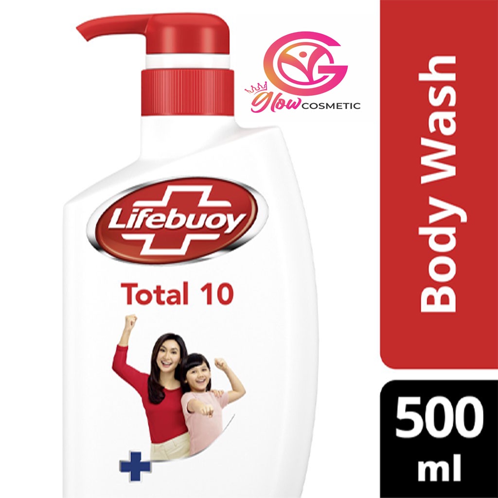 LIFEBUOY ANTIBACTERIAL BODY WASH + TOTAL 10 500 ML