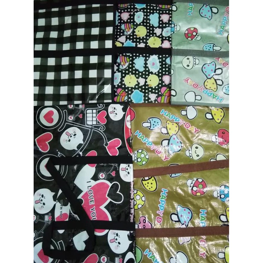 Tas Belanja Kantong Karung Plastik Serbaguna Besar / Shopping Bag
