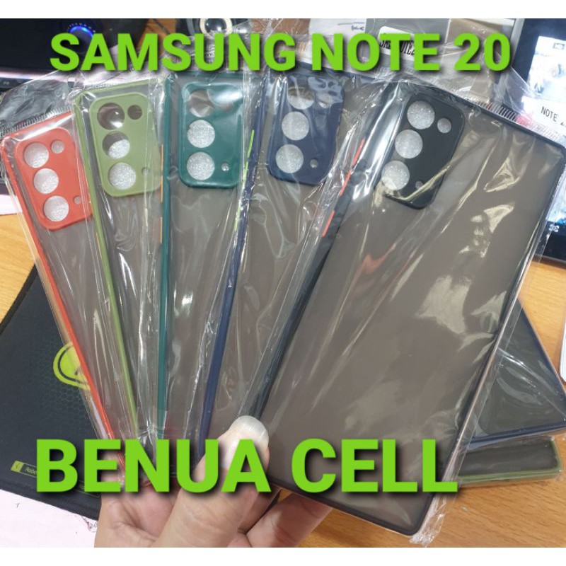 HARDCASE - CASE LIST - CASE MATTE SAMSUNG NOTE 20 - BC