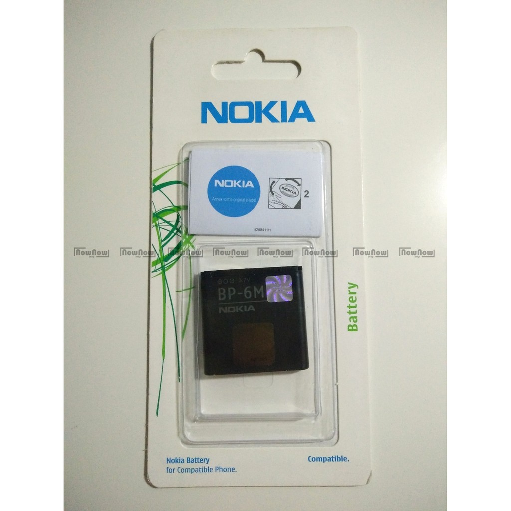 Baterai Nokia BP-6M BP6M Original ORI OEM Batre Battery Batu Batrai