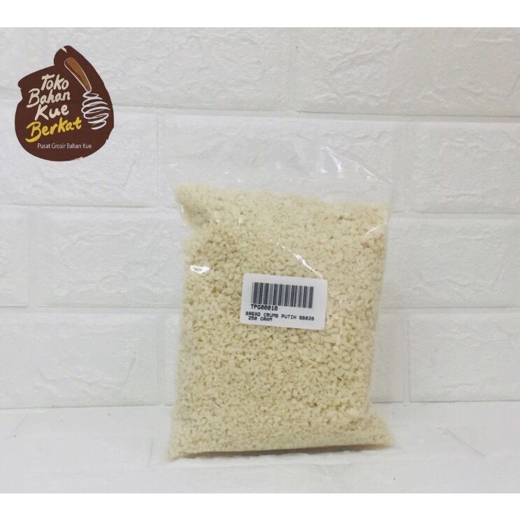 

Bread Crumb Putih 66039 Repack 250 Gram/TEPUNG ROTI PUTIH/PANIR
