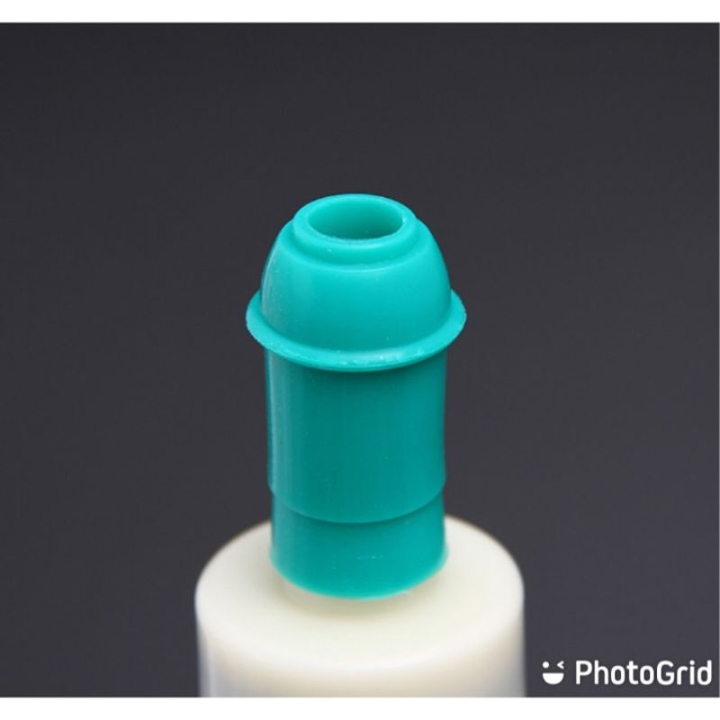 Karet Pompa/Vakum kop bekam warna Hijau