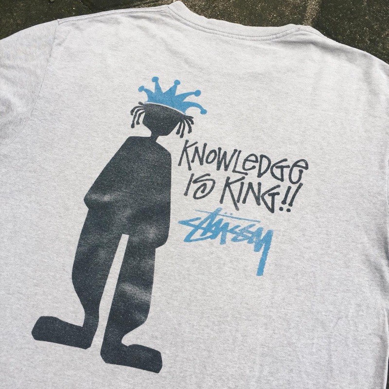 Stussy Longsleve Knowledge is king