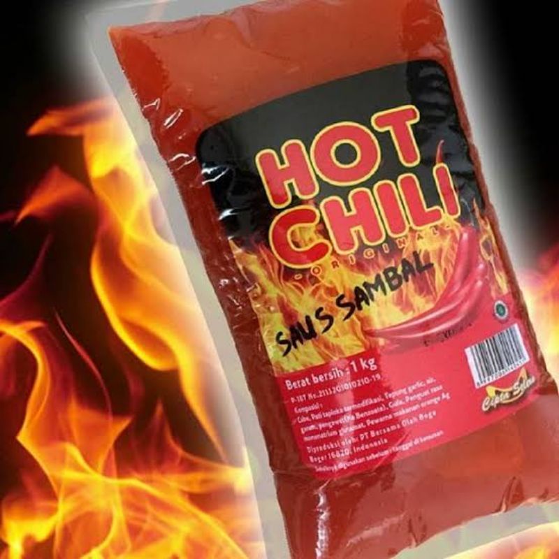 

NEW SAUS HOT CHILLI 1KG SAOS SAMBAL 1 kg original HOT CHILLI