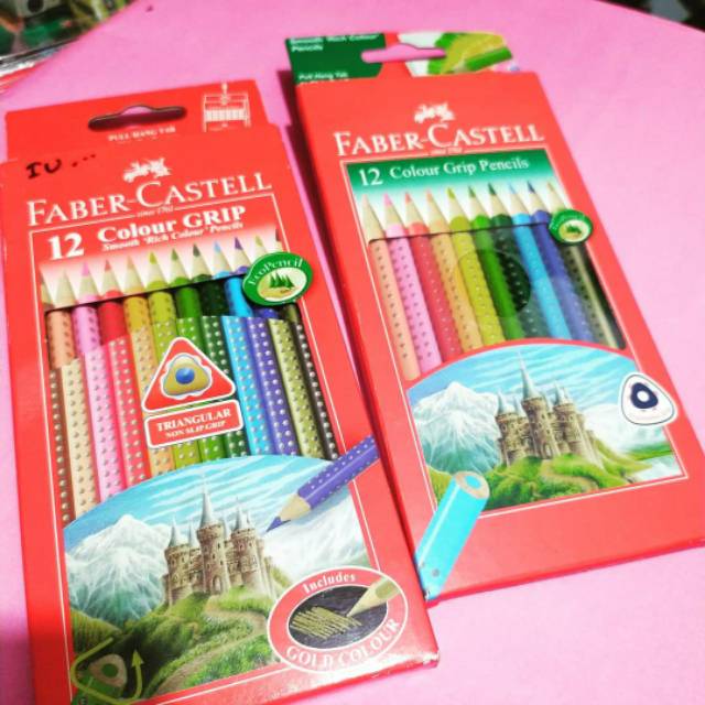 

FABER CASTELL Pensil Warna Grip Warna(Dot Colour Grip)