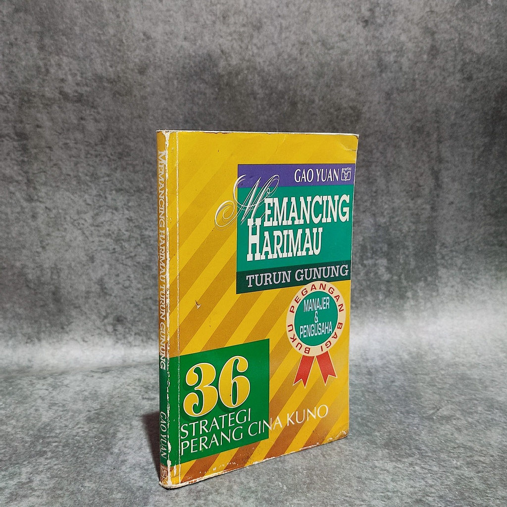 buku memancing harimau turun gunung Strategi perang cina original gao EU