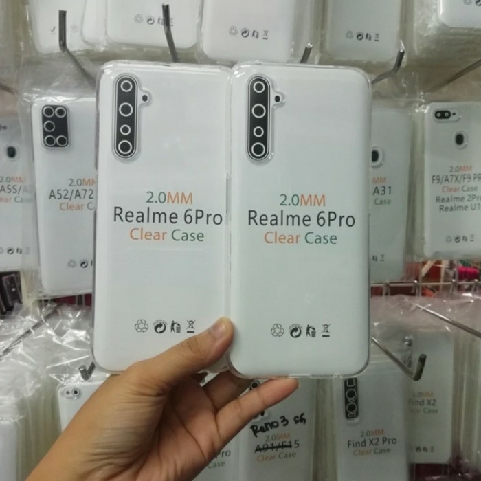 C/C- Softcase Clear Case Sillikon Kondom Case Bening Casing Realme 6 Pro