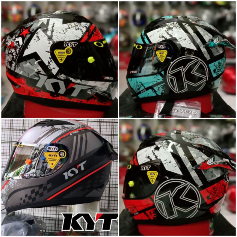 kyt r10 series motif paket ganteng termurah
