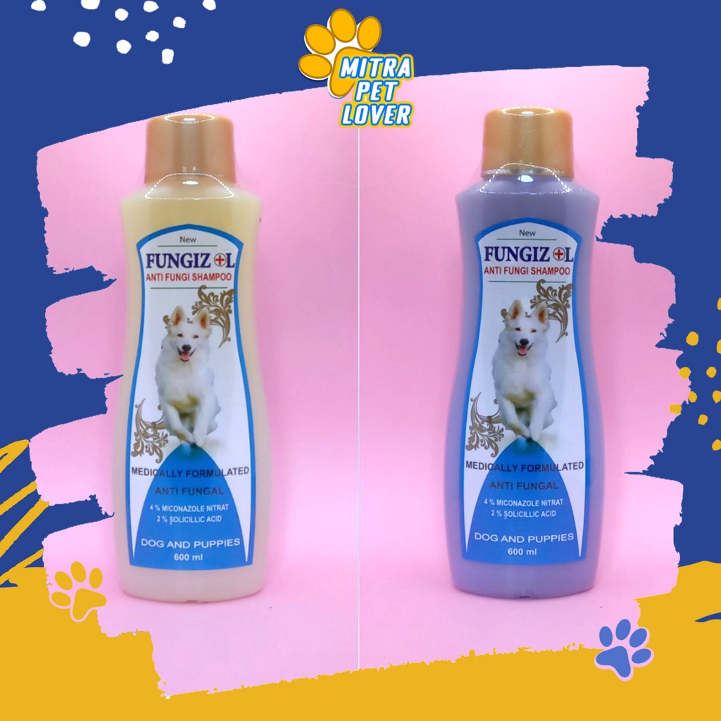 SAMPO ANTI JAMUR UNTUK ANJING - FUNGIZOL DOG SHAMPOO 600ML ORIGINAL - LEMBUT WANGI SEHAT MENGHALUSKAN MELEMBUTKAN BULU ANJING PET ANIMAL HEALTHCARE AND VETERINARY TAMASINDO OBAT KESEHATAN DAN VITAMIN TERNAK HEWAN BINATANG PELIHARAAN MITRAPETLOVER