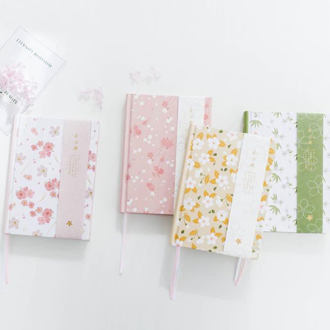 

Sakura Season Hardcover Planner / Buku Perencanaan Hardcover