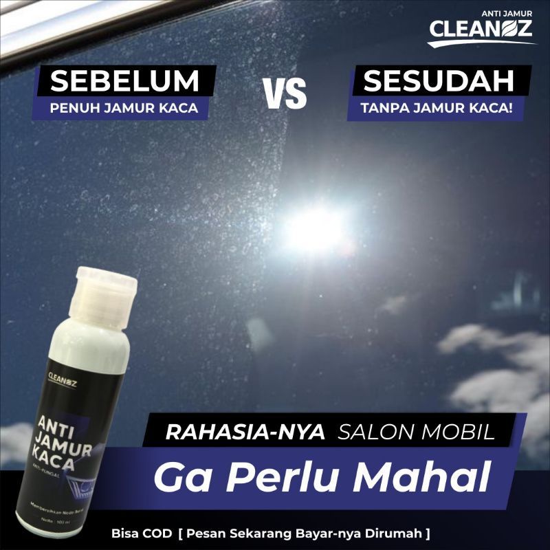 Anti Jamur Kaca Mobil Pengkilap Kaca Cleanoz