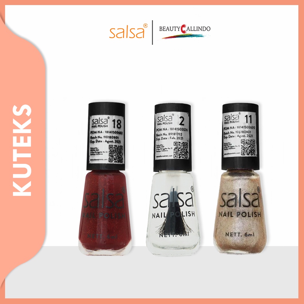 Salsa Nail Polish - Kuteks Ecer