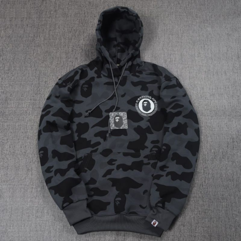 Hoodie bape / sweater hoodie a bathing ape / jaket outdooor bape