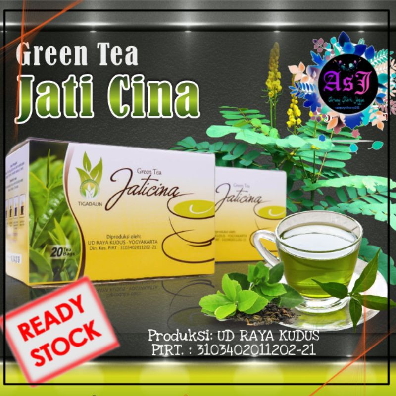 

Teh Greentea Jaticina / Teh celup / Teh Jaticina isi 20pcs