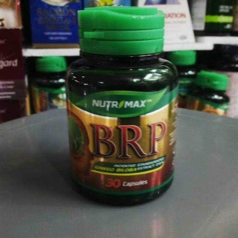 NUTRIMAX BRP GINKGO GINKO GINGKO BILOBA VITAMIN NUTRISI OTAK 30 KAPSUL TERLARIS