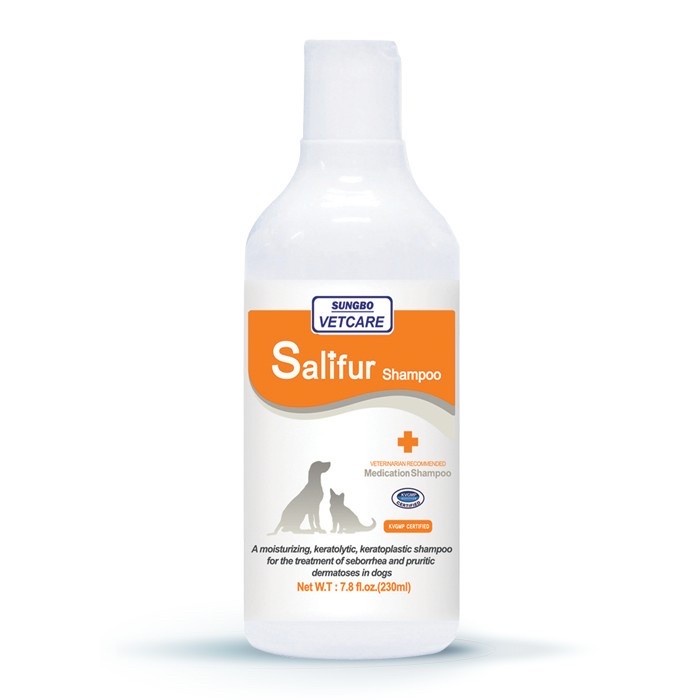 SB Vetcare Salifur Shampoo 230ml Medicated Shampo Anjing Kucing