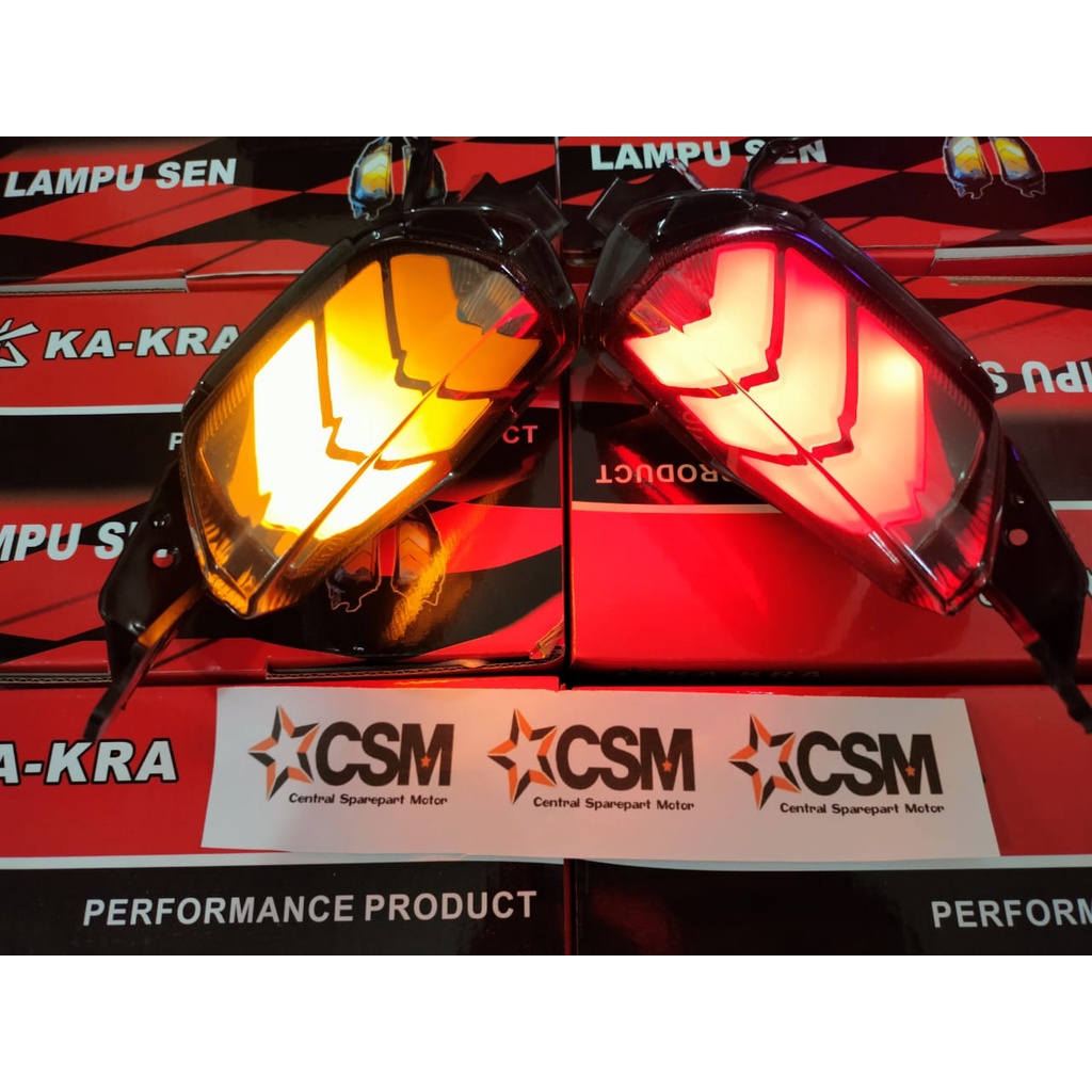 Sein Sen Running Senja Depan Motor Yamaha Nmax New 2020 Lampu Led Ka-kra