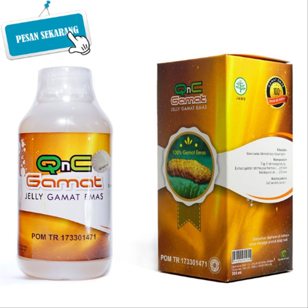 Obat Lemak Di Hati Q n C Jelly Gamat ASLI ORIGINAL obat fatty liver