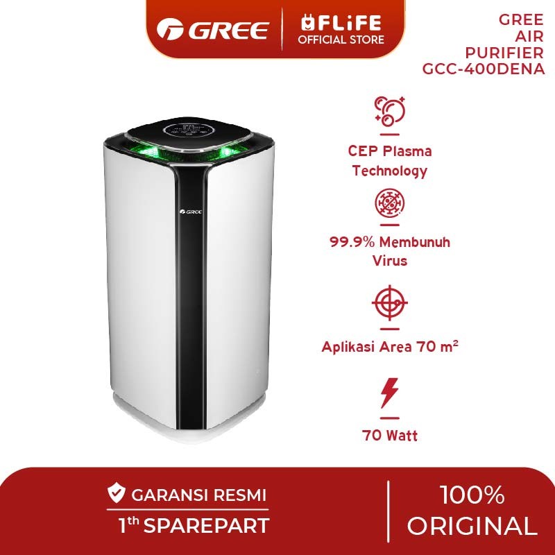 Gree Air Purifier GCC 400DENA Teruji Secara Klinis Dapat Membunuh Virus GCC400DENA