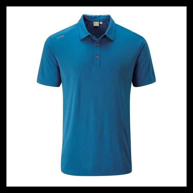 Ping Golf Harrison Solid Polo Original - Baju Golf Pria Branded 85
