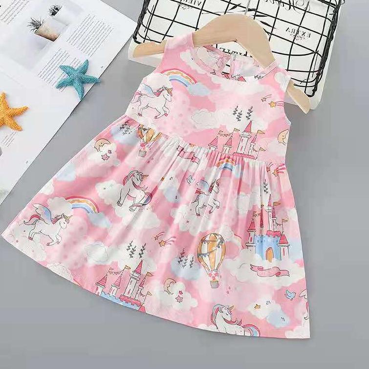 Terpercaya YBSS Dress Kutung Bayi dan Anak 3018 3019 3020