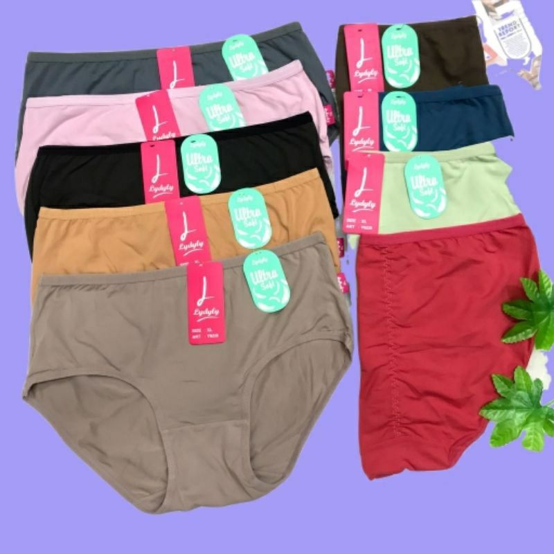 PGDA - ( M - 3L )1Pcs CD Wanita Lydyly YN 239 Ultra Soft/ Celana Dalam Lydyly Ultra Soft