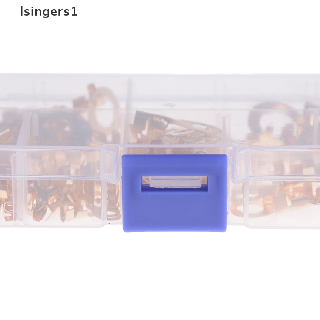 (lsingers1) 150 Pcs Ring Kuningan Konektor Kabel Terminal M3 M4 M5 M6 M8 M10