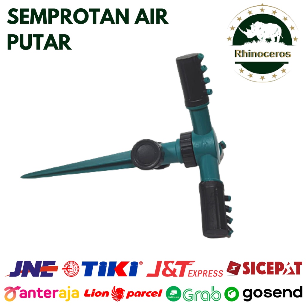 Semprotan Air Putar Sprinkle Water Rotary Sprinkler Sprayer 22.5CM