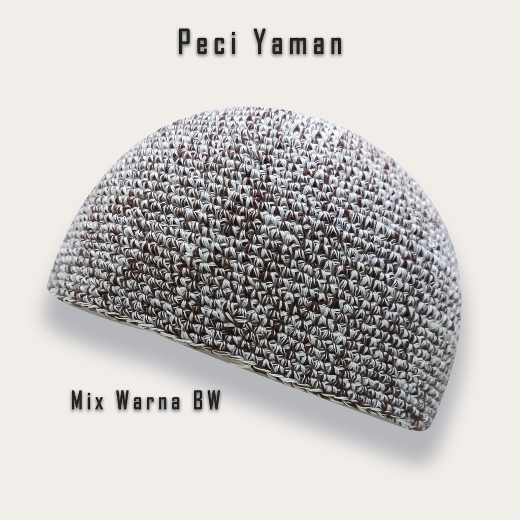 Peci Rajut Yaman Mix Warna Kopiah Rajut Yaman Peci Yaman Original Kopiah Rajut Dewasa